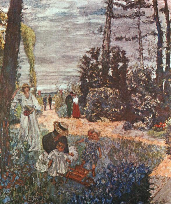 Edouard Vuillard Le Dejeuner a Villeneuve-sur-Yonne Sweden oil painting art